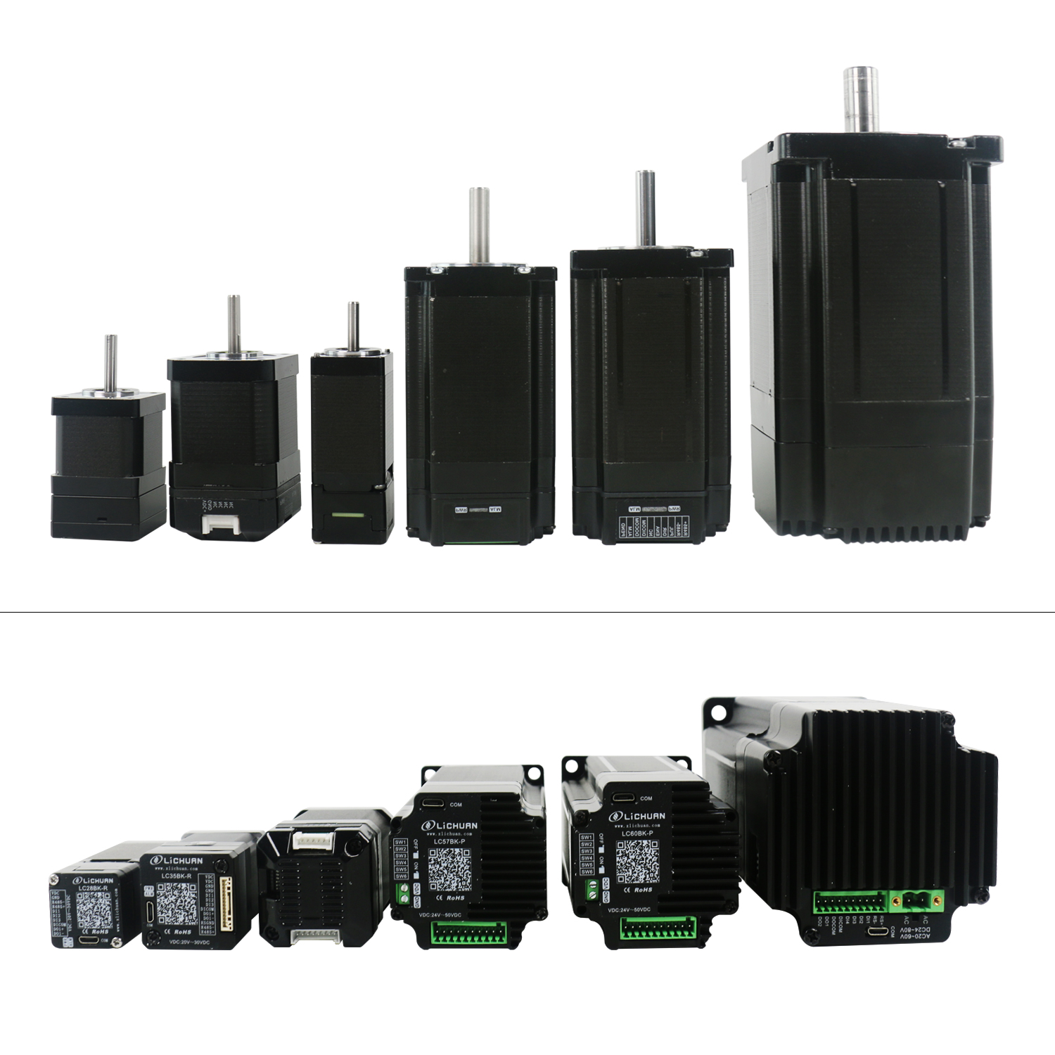 Novo lançamento: Lichuan Backpack Type Open Loop Loop Fechado Motor de Stepper Integrated By Shenzhen Xinlichuan Electric Co., Ltd.