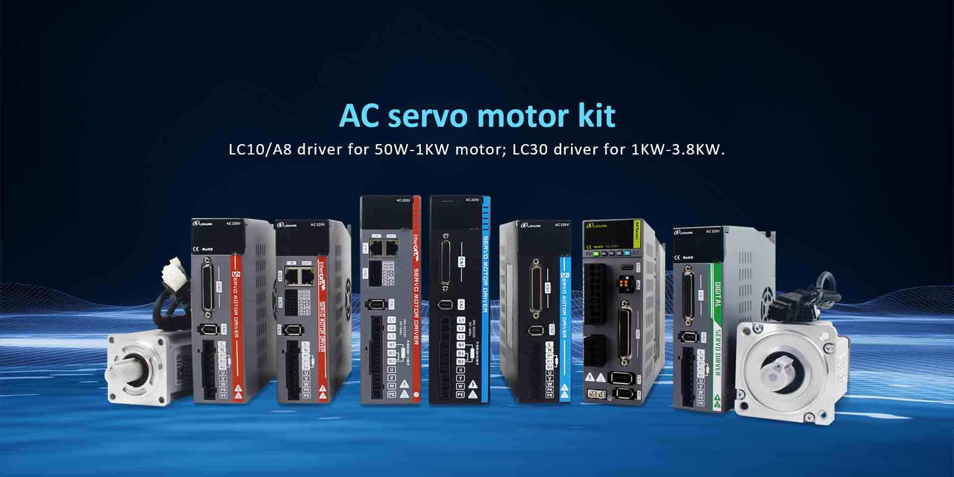 China Kit de driver de servo motor AC Fornecedores