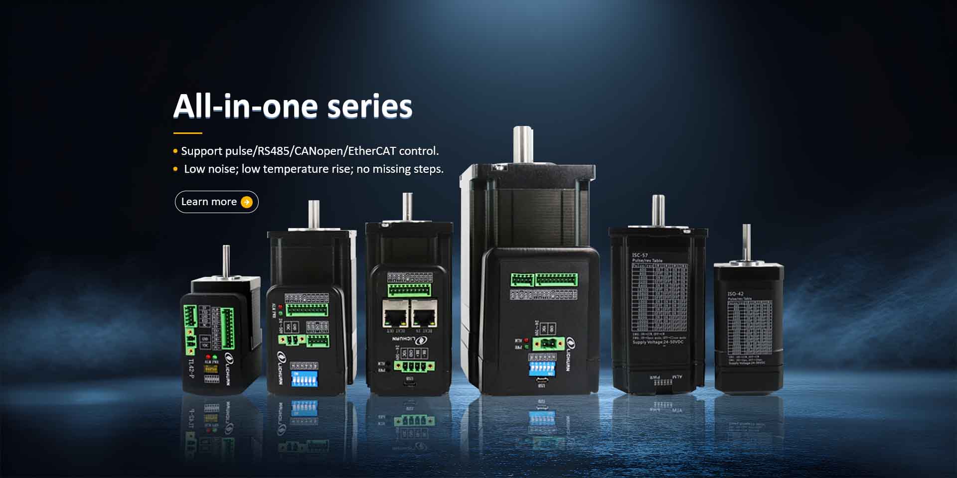 China Motor de passo integrado de circuito fechado e circuito aberto Fornecedores